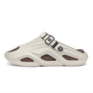 JEANSWEST Мужские слайдеры EVA с защитой от запаха черно-серые, цвет Black Gray