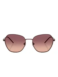 Солнцезащитные очки с геометрической оправой Emporio Armani