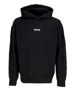 Хлопковый свитер с капюшоном, черно-белый Disclaimer, черный