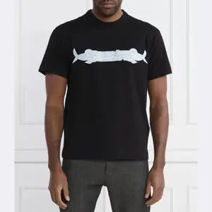 Футболка стандартного кроя Versace, черный