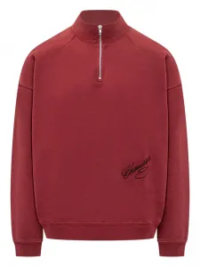 Толстовка Bravo Quarter Zip Willy Chavarria, красный
