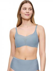 Triumph Светло-голубой бюстгальтер без косточек