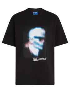 Рубашка KARL LAGERFELD JEANS DIGITIZED, черный