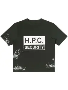 Футболка Security с логотипом Heron Preston, черный