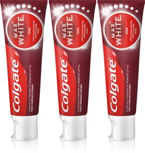 Отбеливающая зубная паста Max White One Colgate, 3× 75 мл