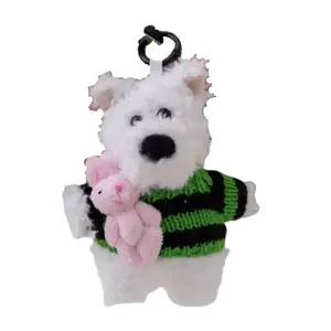 Плюшевый кулон в виде щенка вест хайленд шнауцера высота 12см Howard, черный