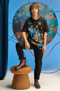 Хлопковая футболка Medicine, черный