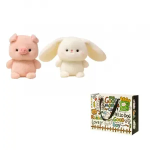 Кукла-компаньон плюшевая кукла высота 16см длина 16см Blue waterfront