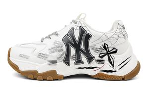 MLB Кроссовки Big Ball Chunky унисекс с низким верхом, белые/черные