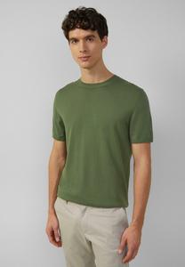 Базовая футболка FEINGE s.Oliver BLACK LABEL, темно-зеленый