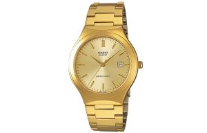 CASIO Часы G Shock MTP 1170N 9A, Gold Dial