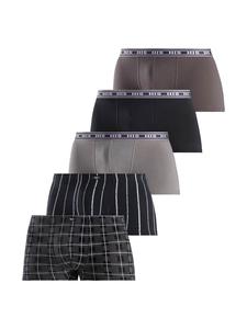 Боксеры HIS, цвет anthra/schwarz/grau/streifen/karo