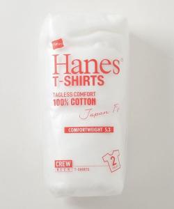 Футболка, хлопок HANES, белый
