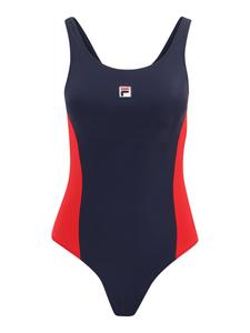 Активный купальник FILA SATURNIA, цвет Dark blue/Fire red