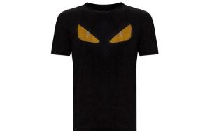 FENDI Футболка мужская черная