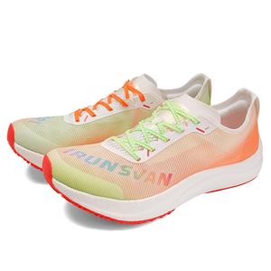 Кроссовки Unisex Разноцветные Синий и Оранжевый IRUNSVAN, Soar to Success Зеленый Оранжевый