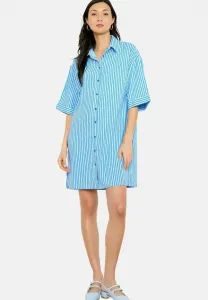 Платье-Рубашка в полоску Lolaliza, Blue Pastel