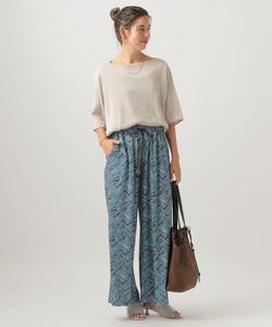 Пуловер из трикотажа плотностью 16 нитей Bayflow, цвет Lavender 95