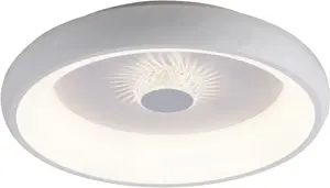 Светильник потолочный круглый Just Light Vertigo, белый