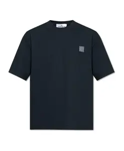 Футболка с логотипом Stone Island, синий