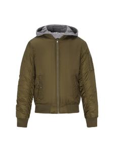 MO Мужская куртка оливкового цвета