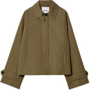 COS Женская куртка хаки, Khaki