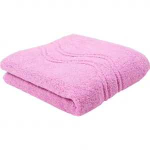Полотенце для душа ROSСh Ощущение кашемира, 100% хлопок, с волнистой каймой, большой выбор цветов Ross, сиреневый