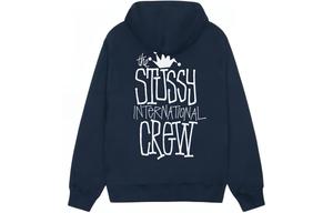 Толстовка унисекс Stussy, серый
