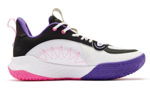 Баскетбольные кроссовки мужские низкие белые Qiaodan