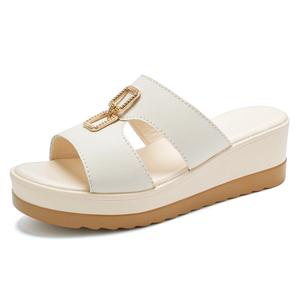 Reivantix Женские сандалии Reivanti с резиновой подошвой и противоскользящим покрытием, бежевые