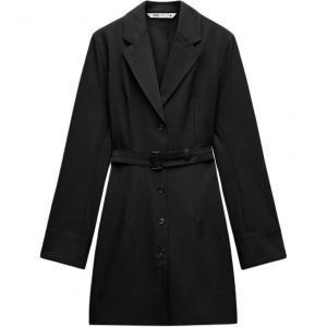 ZW Series платья с длинным рукавом женские gray ZARA, серый