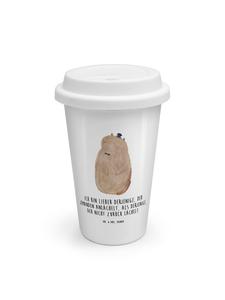 Mr. & Mrs. Panda Термокружка с изображением белого сурка и надписью