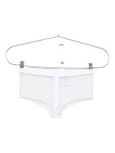 Maison Close Pure Tentation открывающиеся шорты, белый