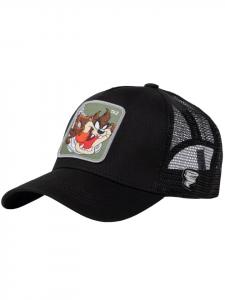 Бейсболка Capslab Freegun Looney Tunes Trucker, черный