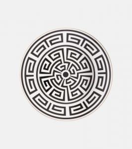 Фарфоровая десертная тарелка Labirinto Ginori 1735, Nero