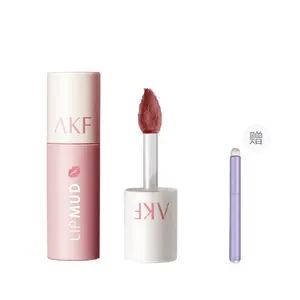 Матирующая бархатная помада-мусс Velour легко растушёвывается, стойкая, блестящая, 3 г AKF, M15 Raw Plum Sweet Wine[Free Lip Brush Included]