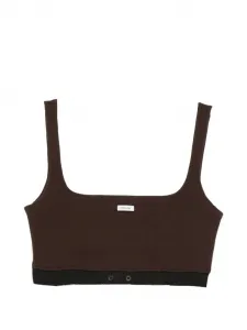 Топ для отдыха ENTIRE STUDIOS, коричневый
