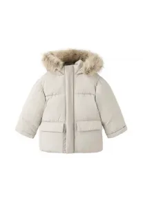 Детская зимняя куртка Mango Kids, Sand
