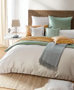 Чехол для подушки Basic Plain Mako Satin, цвет 3491 Silver Jade, размер 80/80 Curt Bauer