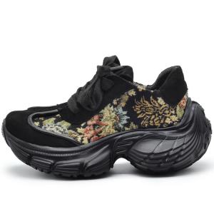 ARTMU Низкие массивные кроссовки женские черные