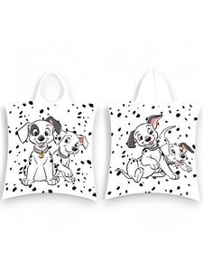 Disney Банное пончо Disney «101 далматинец» - (Ш) 50 см x (Д) 115 см, белое