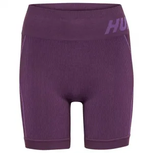 Леггинсы Hummel Christel seamless short, фиолетовый
