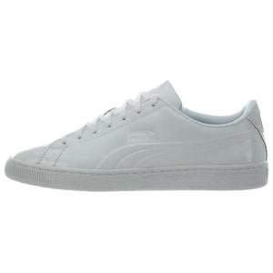 Puma Мужские скейтбордные кроссовки Basket Classic, белый
