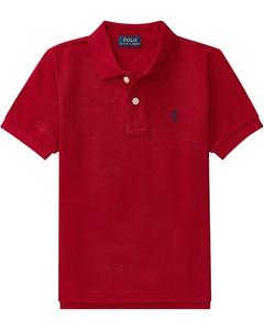 Поло Polo Ralph Lauren Kids Cotton Mesh Polo Shirt, цвет New Red 1