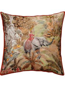 Erwin Müller Наволочка Nicky из велюра, бархатная, красного цвета