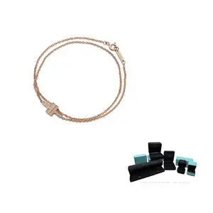TIFFANY & CO. Браслет из розового золота 18 карат для женщин Rose Gold