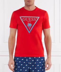 Футболки Slim fit Guess Underwear, красный