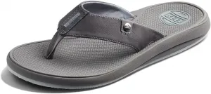 Шлепанцы REEF mens Nias, светло-серый