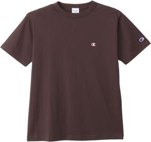 Мужская футболка Champion C3-P300Z/C3-X352L, короткий рукав, 100% хлопок, Classic Cotton USA, вышивка логотипа в одну точку, футболка с коротким рукавом, базовая модель, шоколадный
