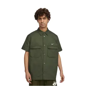 Рубашка мужская хаки зеленый Nike, зеленый